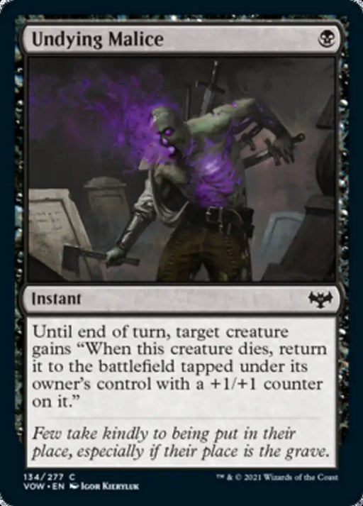 Undying Malice [Innistrad: Crimson Vow] - MTG Single