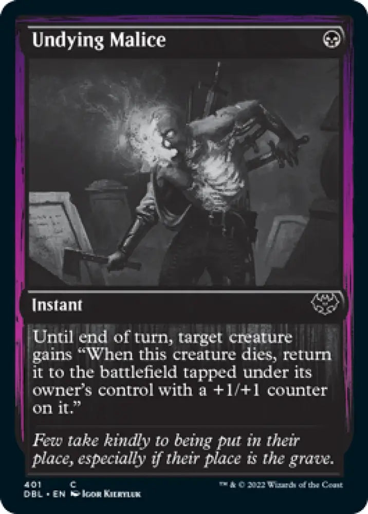 Undying Malice [Innistrad: Double Feature] - MTG Single