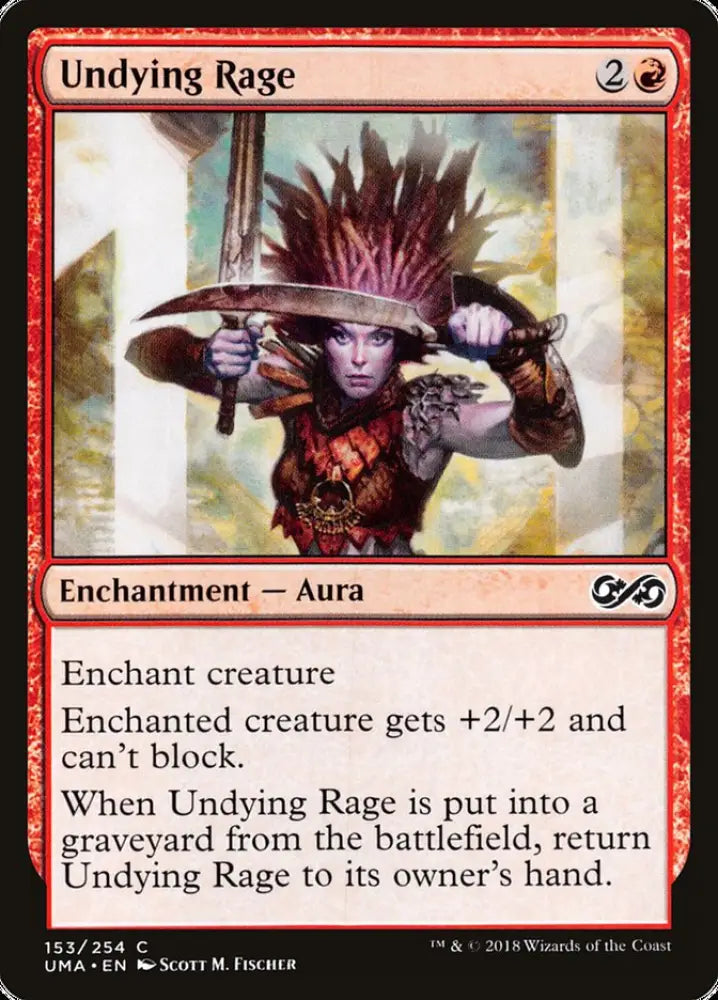 Undying Rage [Ultimate Masters] - MTG Single