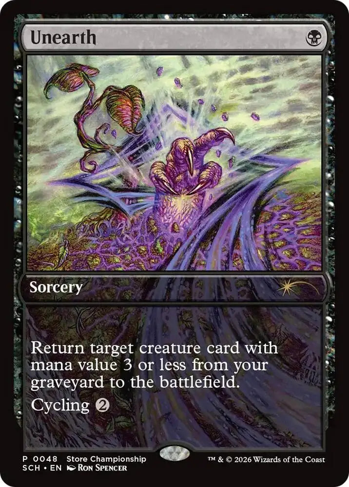 Unearth (48) [Game Day Promos]