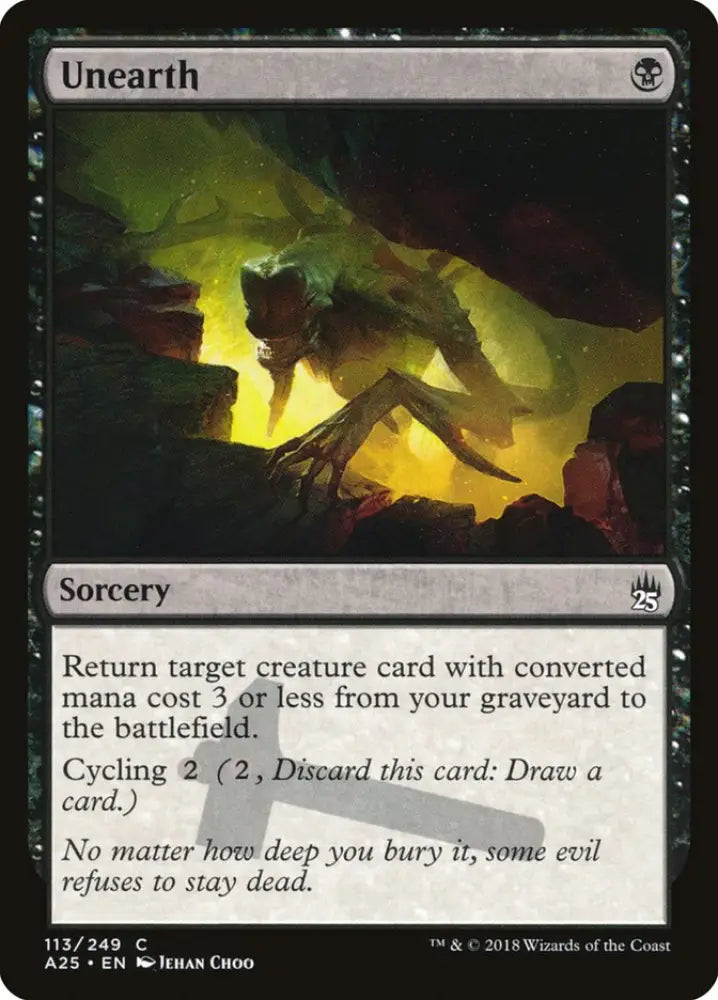 Unearth [Masters 25] - MTG Single