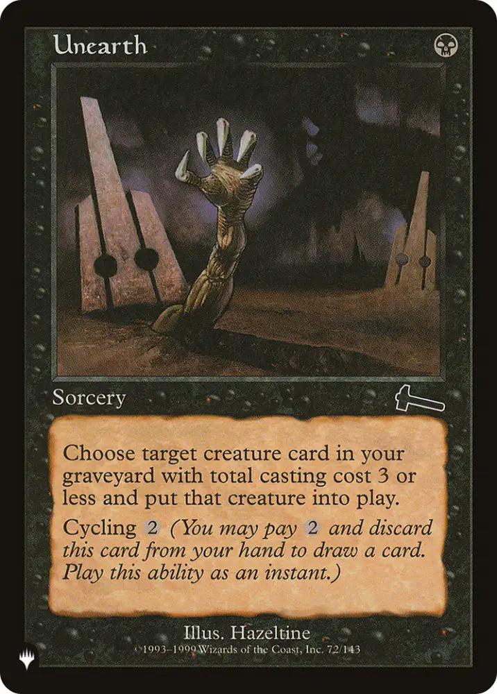Unearth [The List] - MTG Single