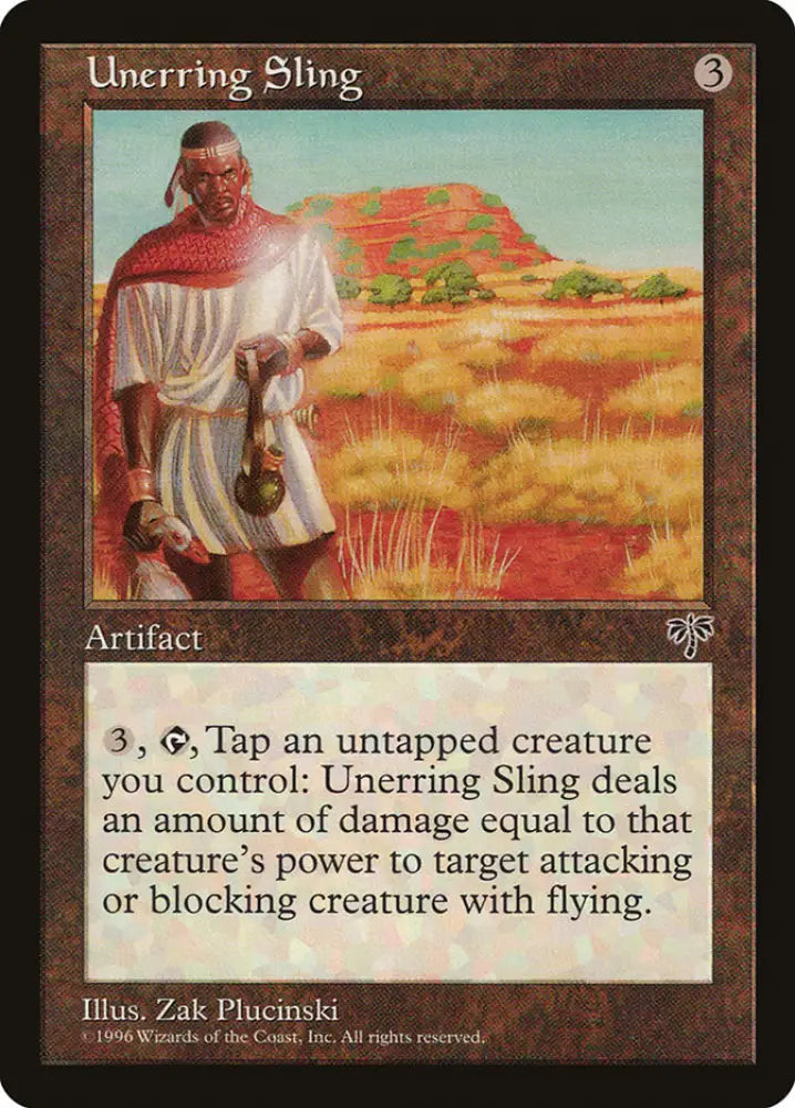 Unerring Sling [Mirage] - MTG Single