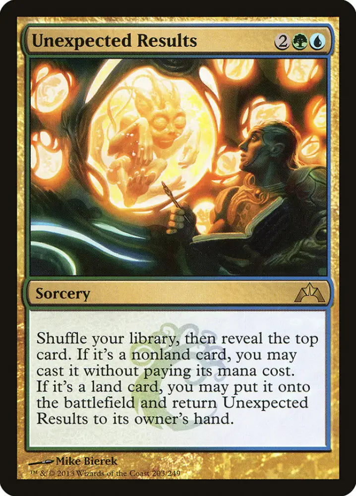Unexpected Results [Gatecrash] - MTG Single
