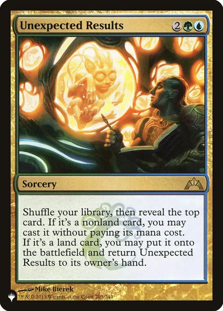 Unexpected Results [The List] - MTG Single