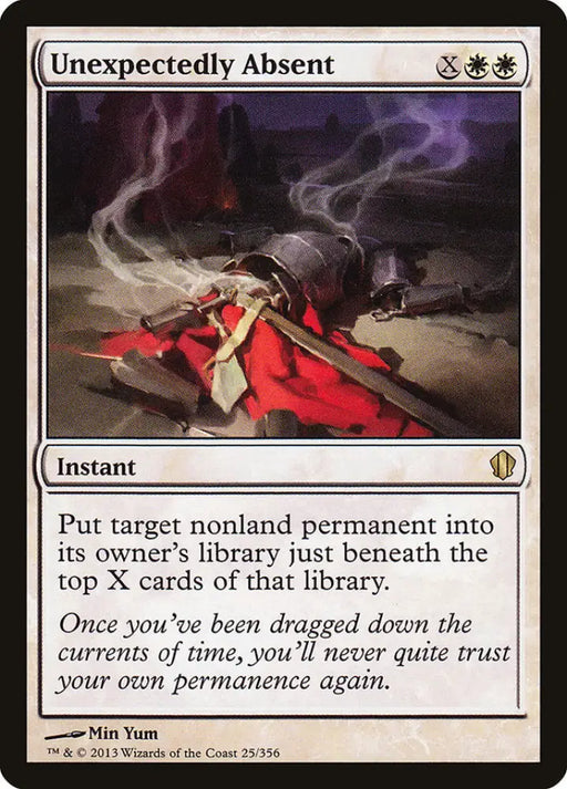 Unexpectedly Absent [Commander 2013] - MTG Single