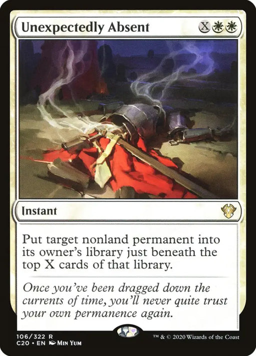 Unexpectedly Absent [Commander 2020] - MTG Single