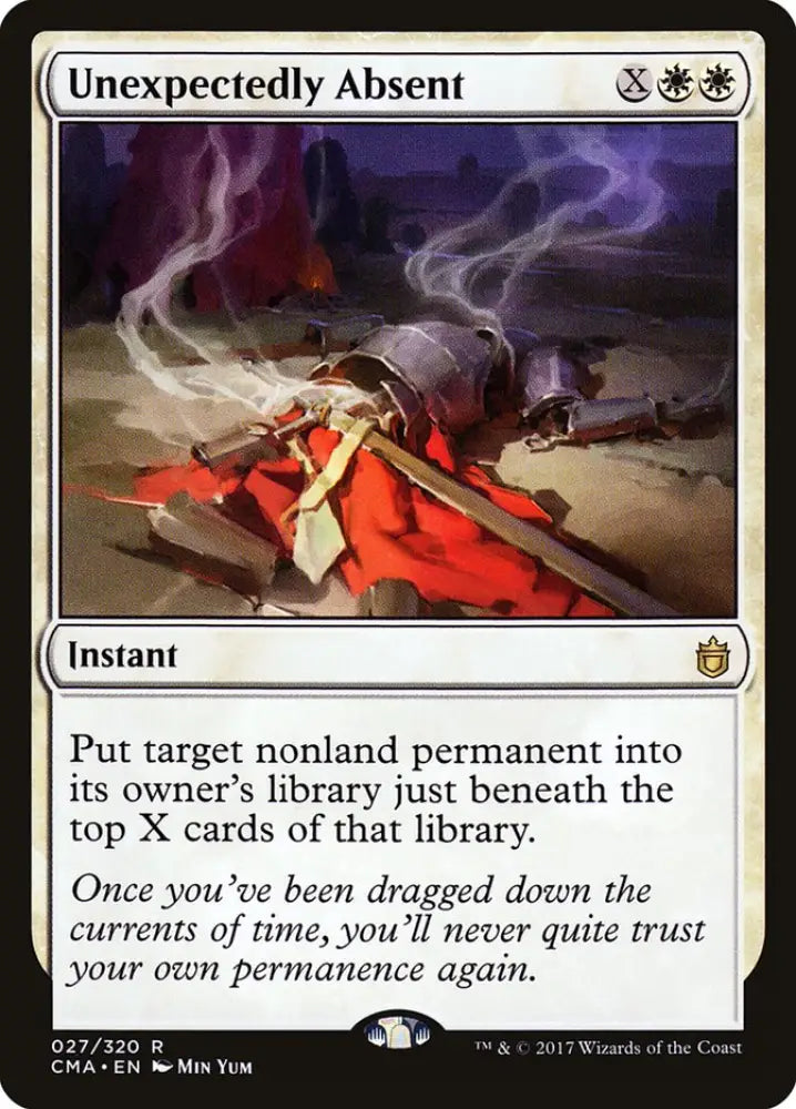 Unexpectedly Absent [Commander Anthology] - MTG Single