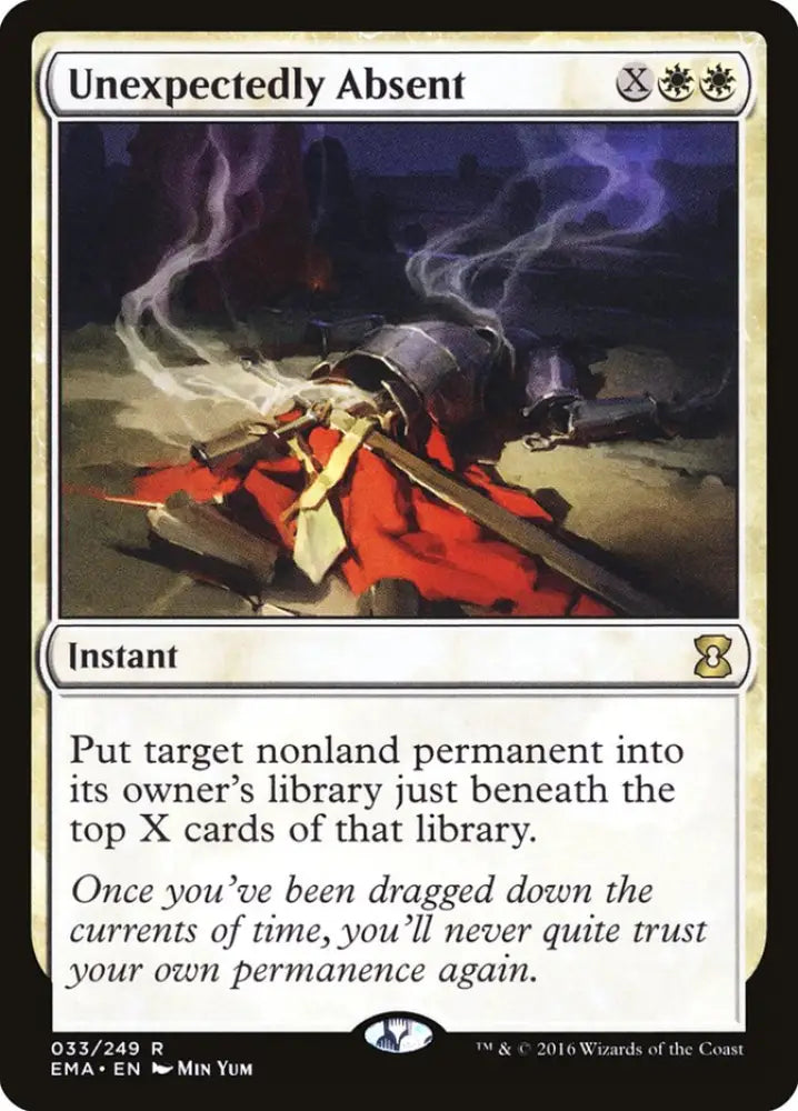Unexpectedly Absent [Eternal Masters] - MTG Single