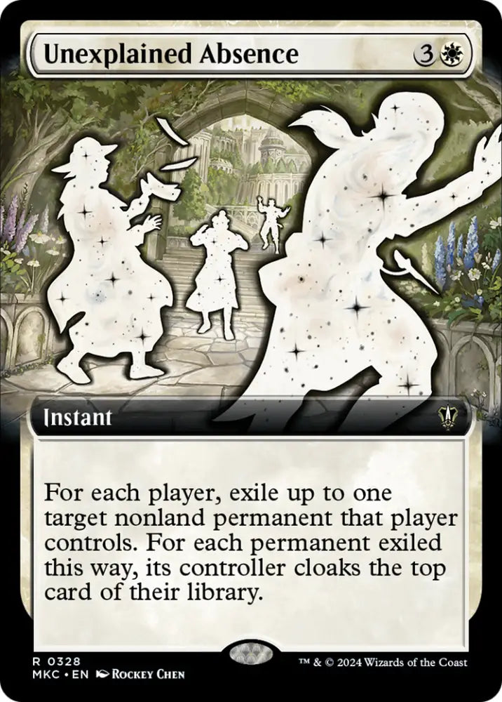 Unexplained Absence (Extended Art) [Murders at Karlov Manor Commander] - MTG Single