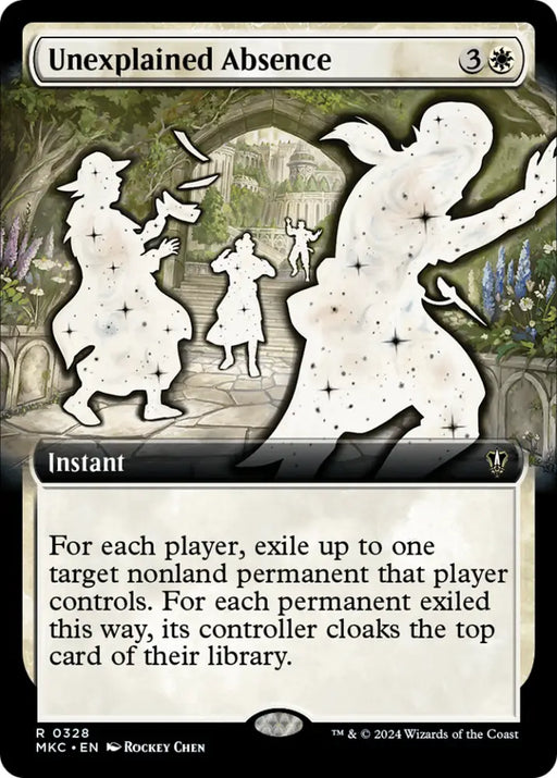 Unexplained Absence (Extended Art) [Murders at Karlov Manor Commander] - MTG Single