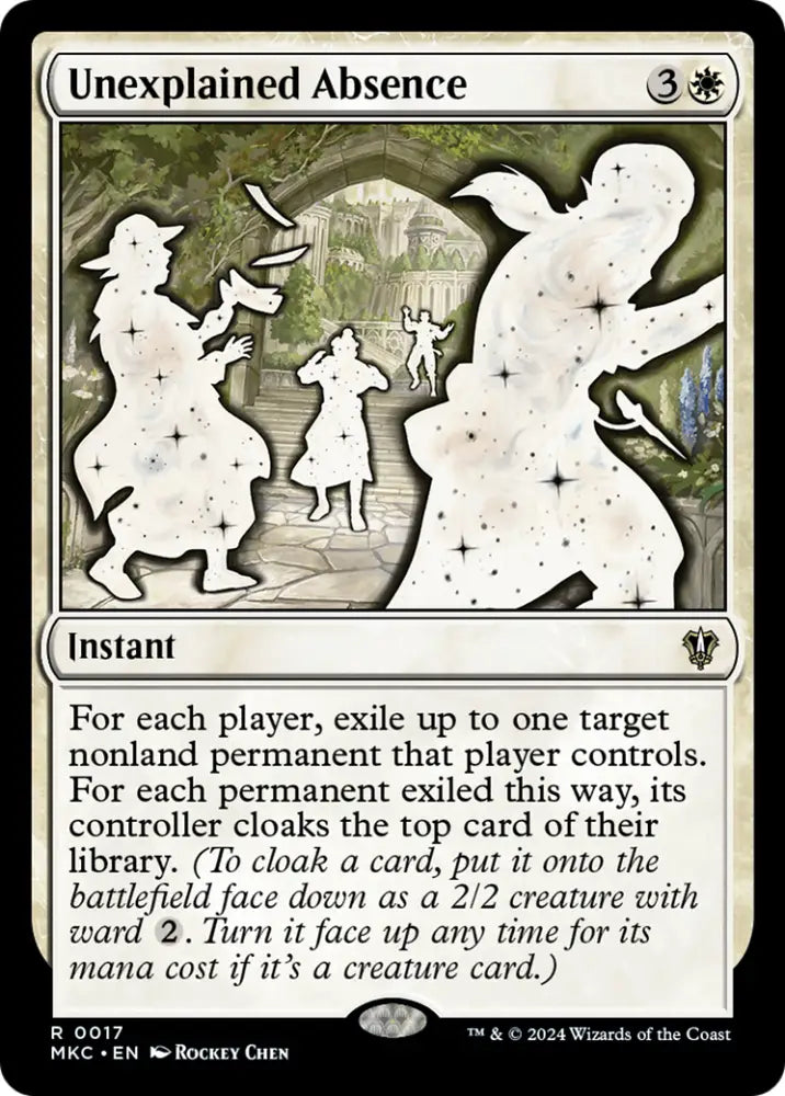 Unexplained Absence [Murders at Karlov Manor Commander] - MTG Single