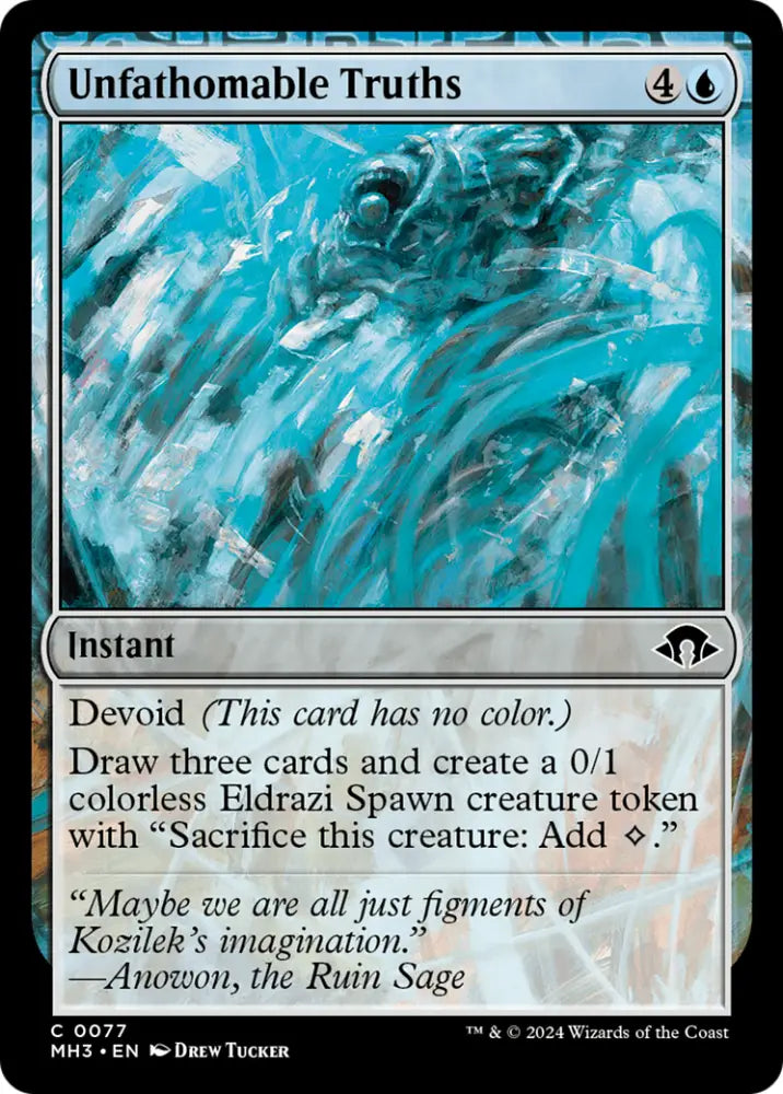 Unfathomable Truths [Modern Horizons 3] - MTG Single