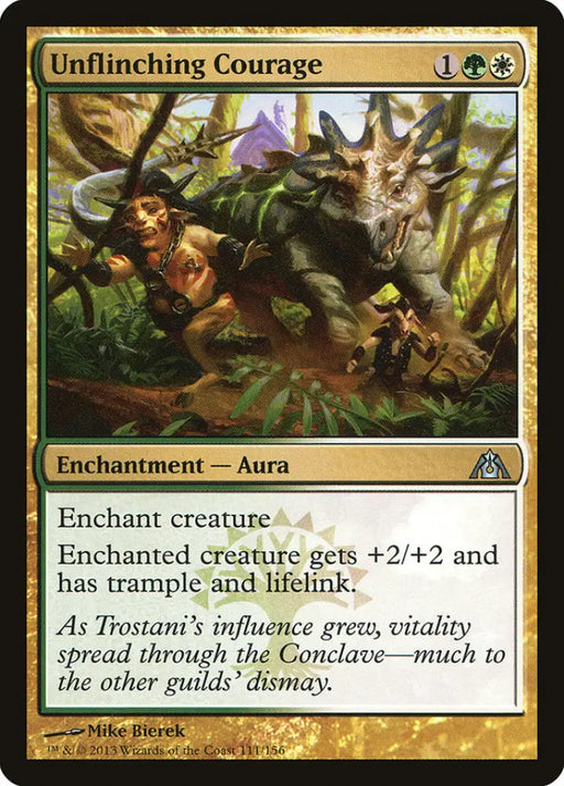 Unflinching Courage [Dragon’s Maze] - MTG Single