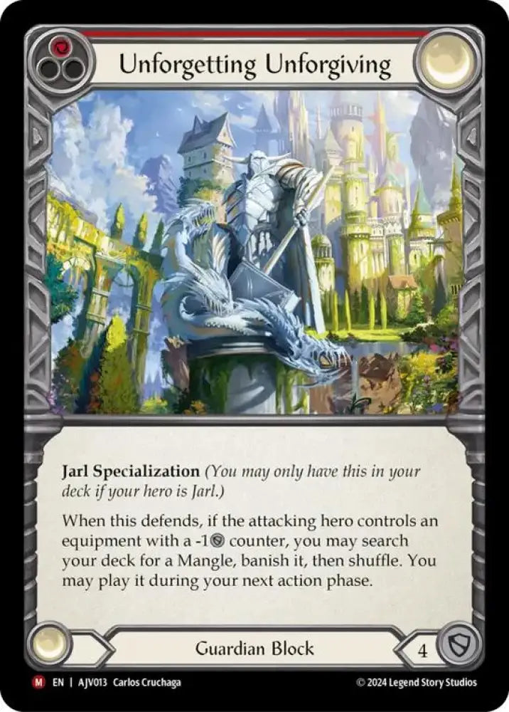 Unforgetting Unforgiving [AJV013] (Armory Deck: Jarl Vetreidi) - Flesh And Blood Single