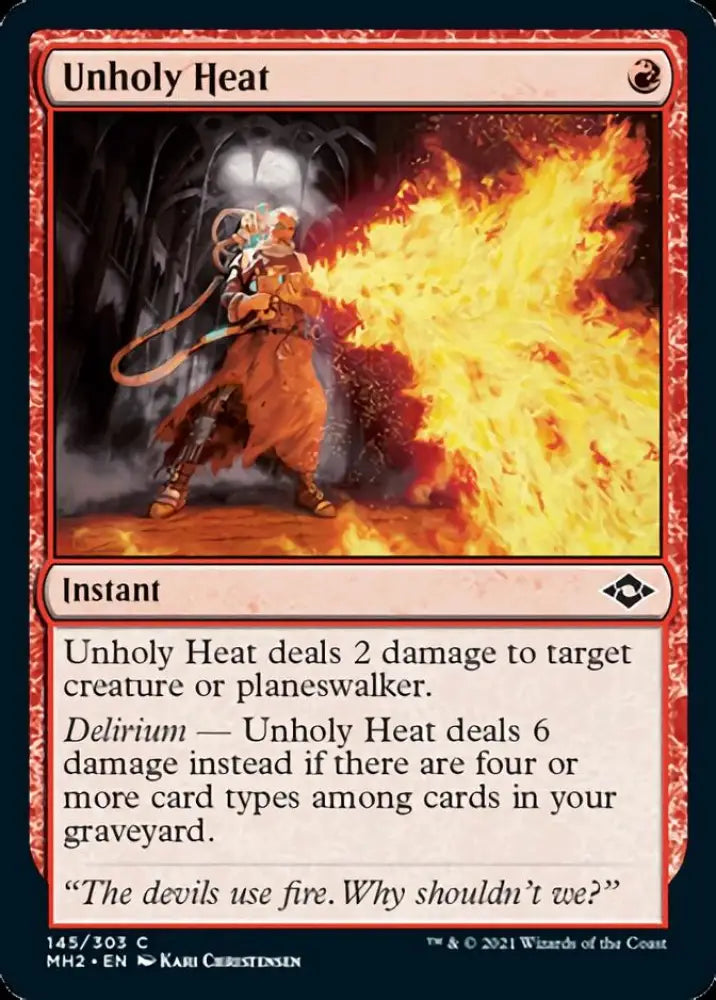 Unholy Heat [Modern Horizons 2] - MTG Single