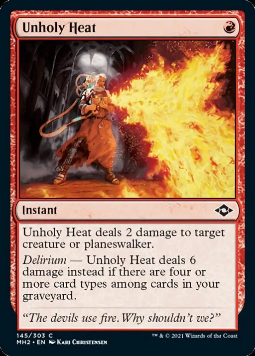 Unholy Heat [Modern Horizons 2] - MTG Single