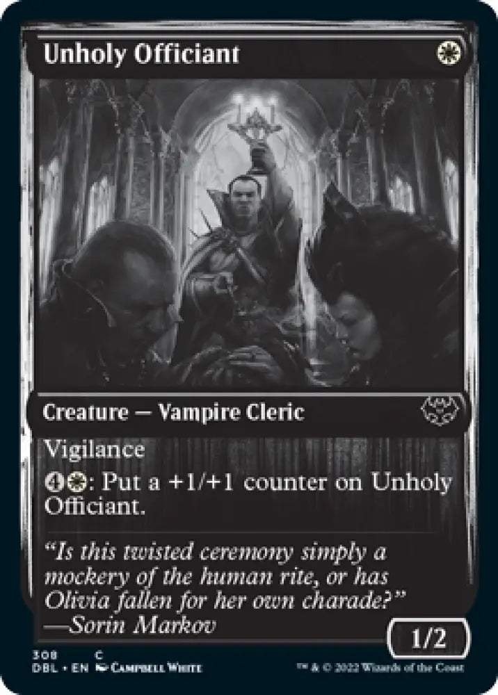 Unholy Officiant [Innistrad: Double Feature] - MTG Single