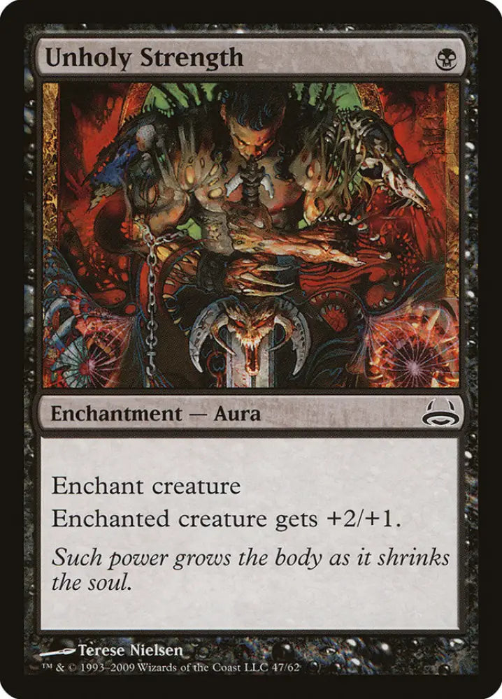Unholy Strength [Duel Decks: Divine vs. Demonic] - MTG Single
