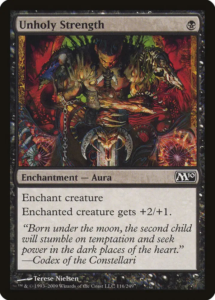 Unholy Strength [Magic 2010] - MTG Single