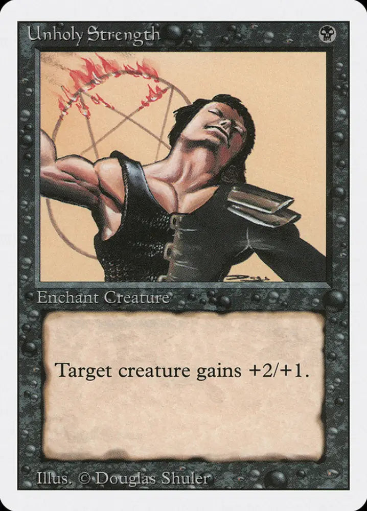 Unholy Strength [Revised Edition] - MTG Single