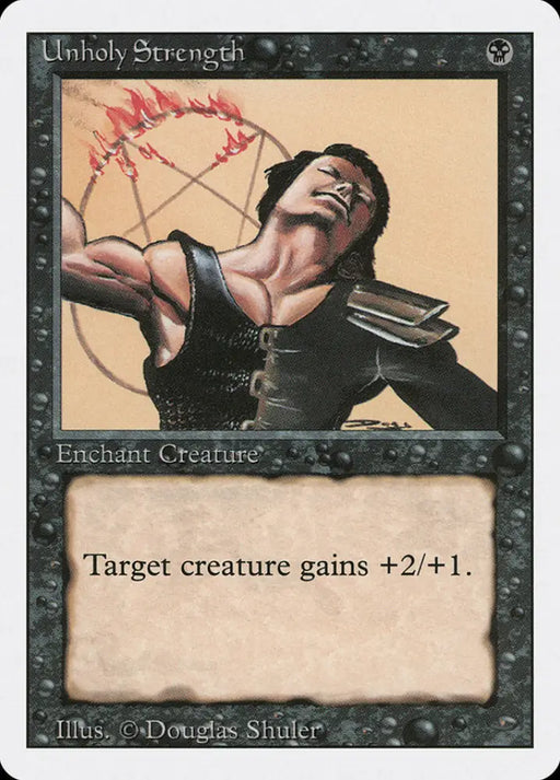 Unholy Strength [Revised Edition] - MTG Single