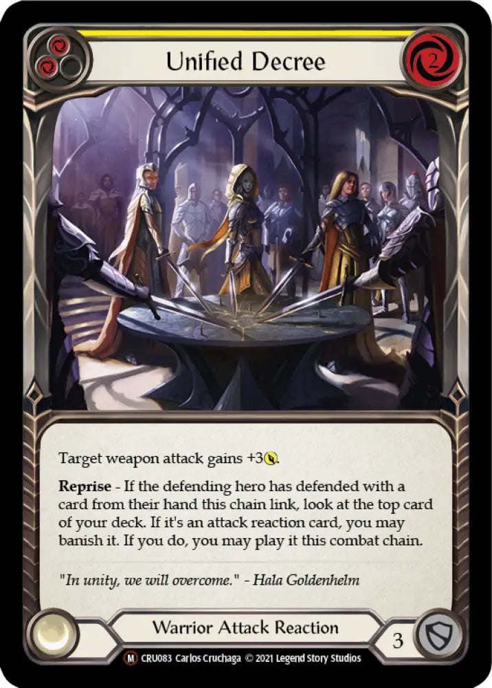 Unified Decree [Crucible of War Unlimited] Unlimited Normal - Flesh And Blood Single