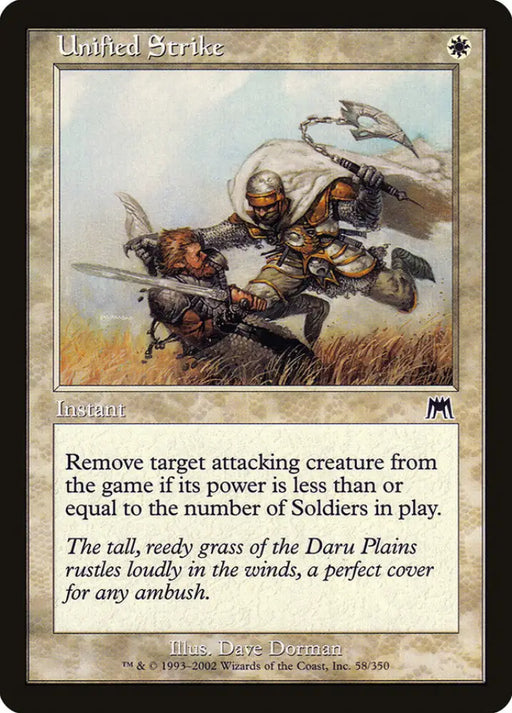 Unified Strike [Onslaught] - MTG Single