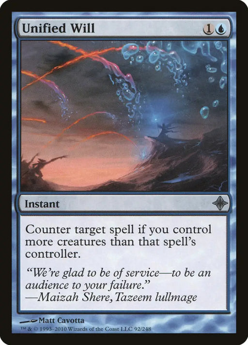 Unified Will [Rise of the Eldrazi] - MTG Single