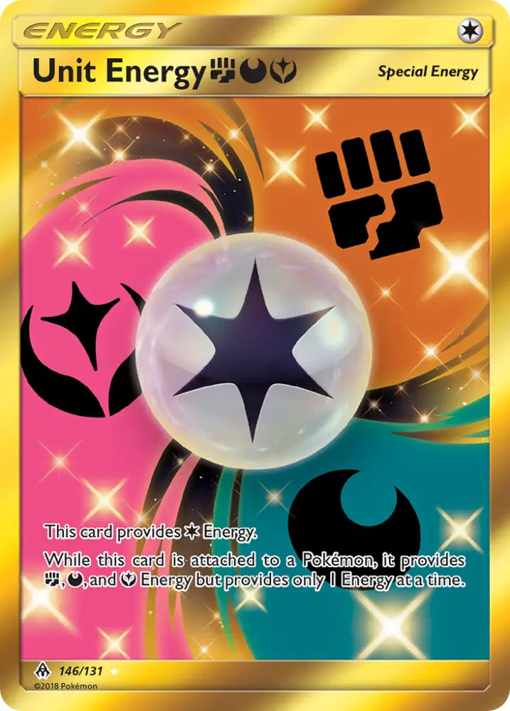 Unit Energy (146/131) (Fighting Darkness Fairy) [Sun & Moon: Forbidden Light] - Pokemon Single