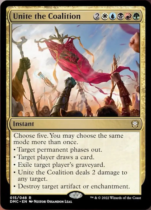 Unite the Coalition [Dominaria United Commander] - MTG Single