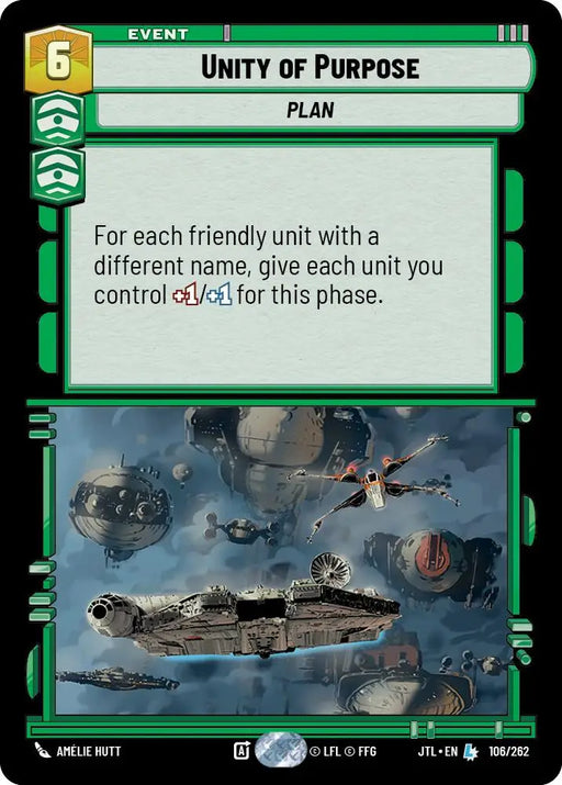 Unity of Purpose (106/262) [Jump to Lightspeed] - Star Wars: Unlimited Single