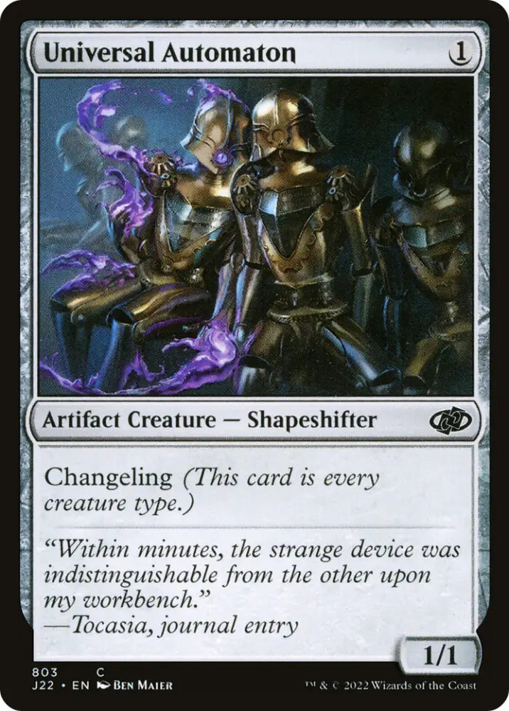 Universal Automaton [Jumpstart 2022] - MTG Single