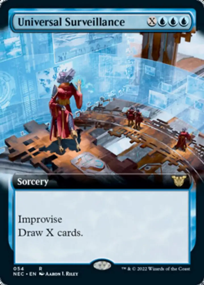 Universal Surveillance (Extended Art) [Kamigawa: Neon Dynasty Commander] - MTG Single