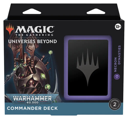 Universes Beyond: Warhammer 40,000 - Necron Dynasties Commander Deck - Magic: The Gathering Sealed