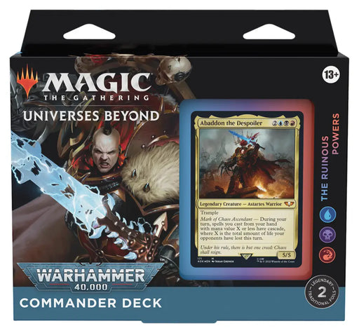 Universes Beyond: Warhammer 40,000 - The Ruinous Powers Commander Deck - Magic: The Gathering Sealed