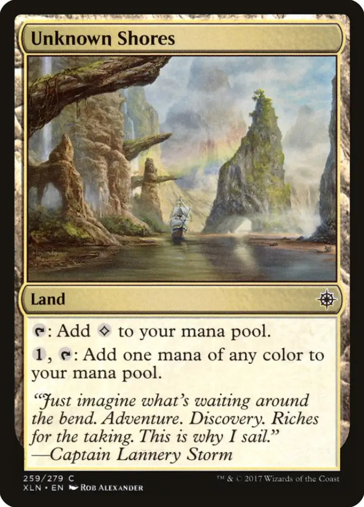 Unknown Shores [Ixalan] - MTG Single