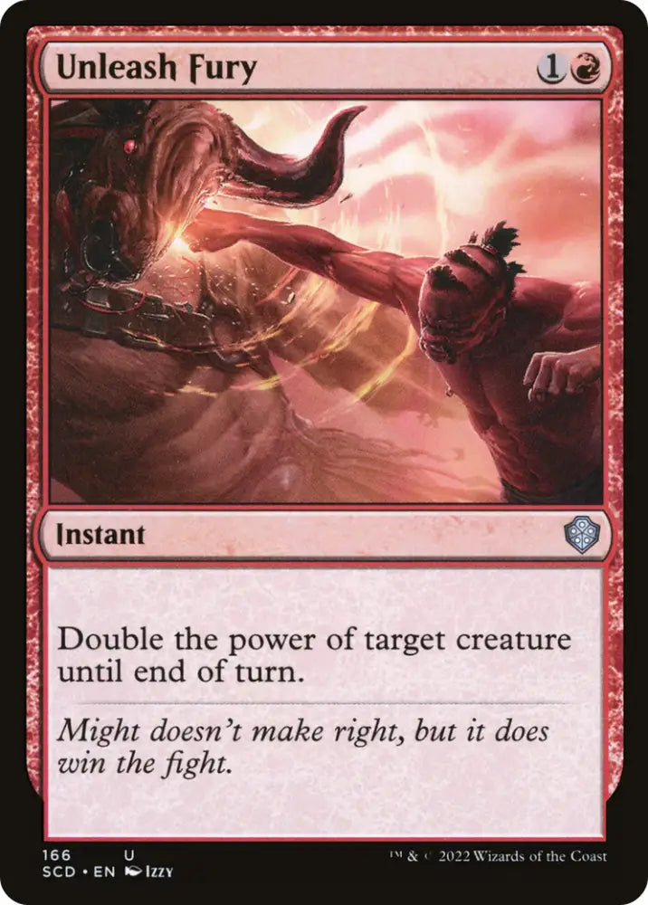 Unleash Fury [Starter Commander Decks] - MTG Single