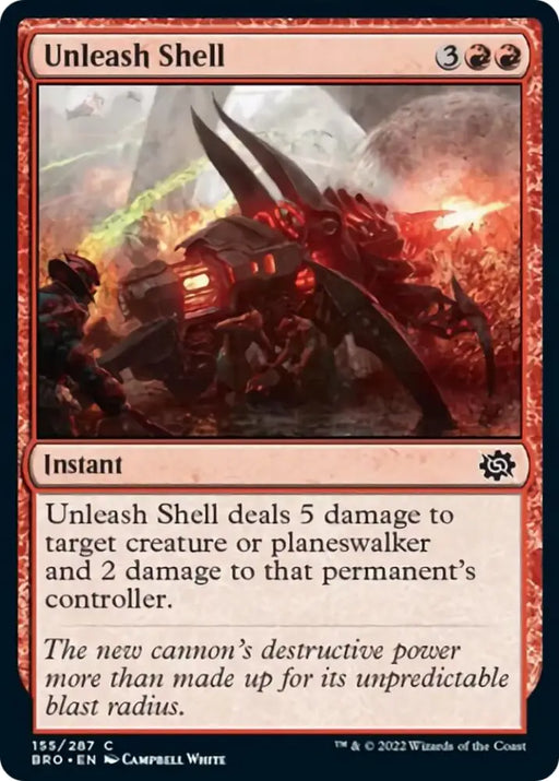 Unleash Shell [The Brothers’ War] - MTG Single