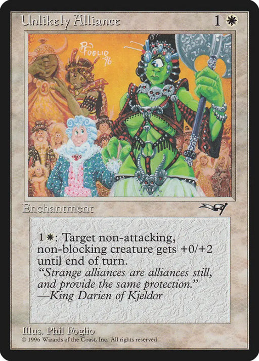 Unlikely Alliance [Alliances] - MTG Single