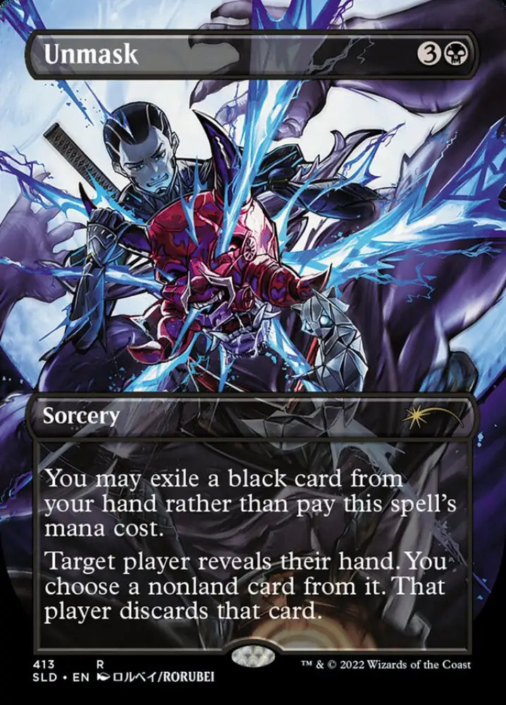 Unmask (Borderless) [Secret Lair Drop Series] - MTG Single