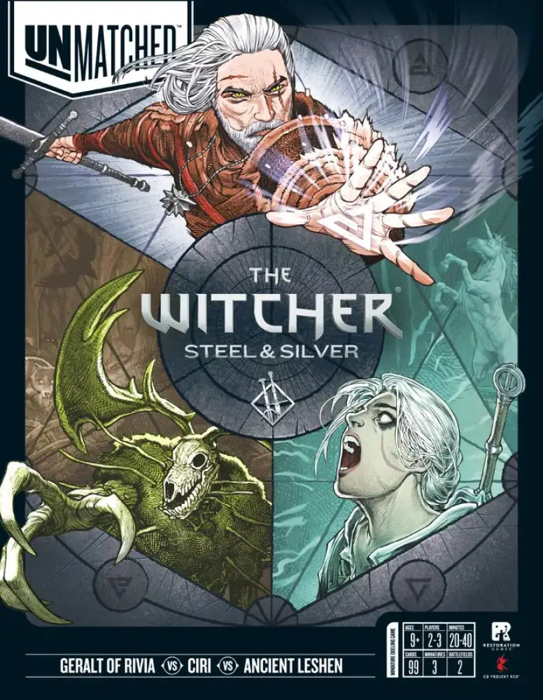 Unmatched: Witcher Stell And Silver (EN) - Board Games