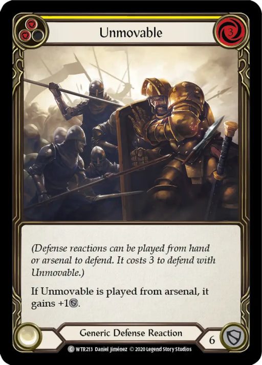 Unmovable (Yellow) [Welcome to Rathe Unlimited] Unlimited Normal - Flesh And Blood Single