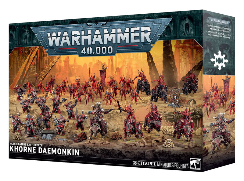 Warhammer 40k - World Eaters Battleforce: Khorne Daemonkin