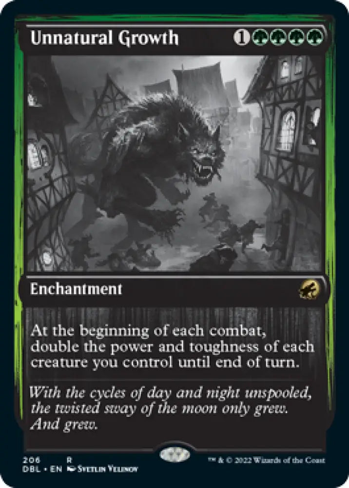 Unnatural Growth [Innistrad: Double Feature] - MTG Single