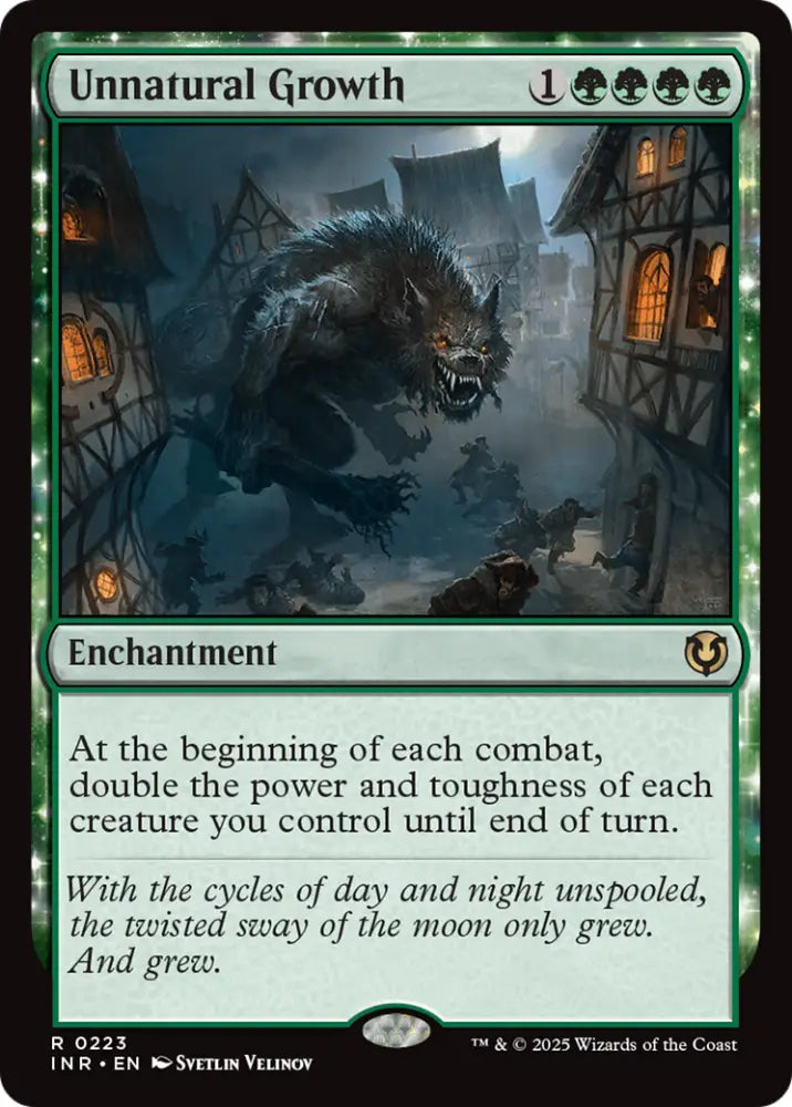 Unnatural Growth [Innistrad Remastered] - MTG Single