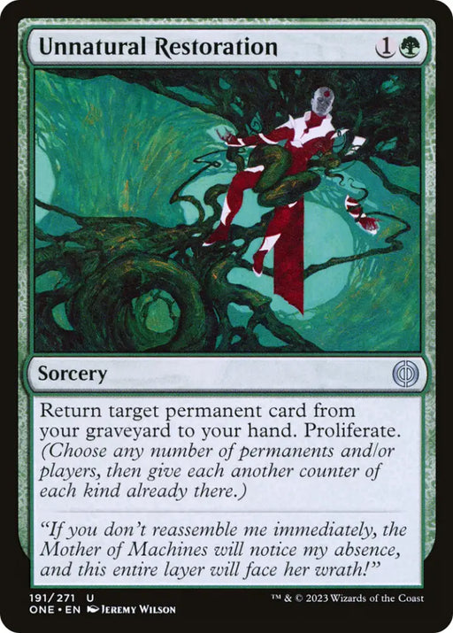 Unnatural Restoration [Phyrexia: All Will Be One] - MTG Single