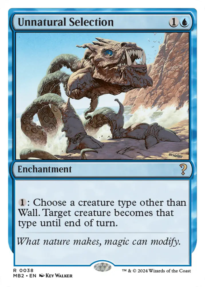 Unnatural Selection (White Border) [Mystery Booster 2] - MTG Single
