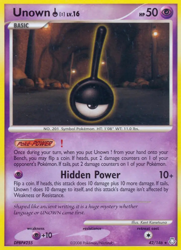 Unown! (42/146) [Diamond & Pearl: Legends Awakened] - Pokemon Single