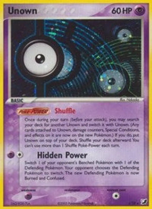 Unown (I) (I/28) [EX: Unseen Forces] - Pokemon Single